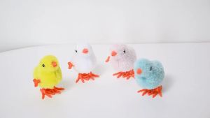 Mumystation Mainan bayi anak ayam lucu  plush toy  berjalan inertial force