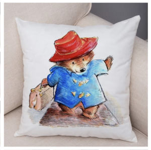 Paddington s United Kingdom UK Bear soft cushion Cover