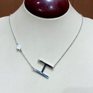 Kalung Titanium Abjad Perhiasan Fashion Import Anti karat Kualitas Premium KT026 GTHM