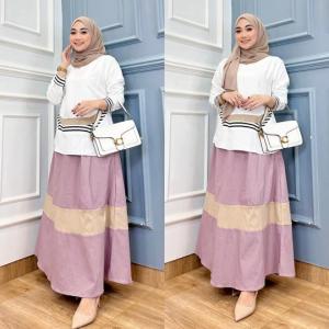 Naila One Set Kombinasi Salur