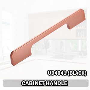 BLACK GOLD Door Handle Cabinet Door Handle Wardrobe Door Drawer Modern Style Handle UD3041