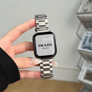 Metal Strap Suitable For Redmi Watch 5 4 3 2  Lite Active Strap Watch Metal Buckle Strap Fashionable Versatile For Redmi Watch 3 4 5 2 Active For Xiaomi Band 8/9 Pro