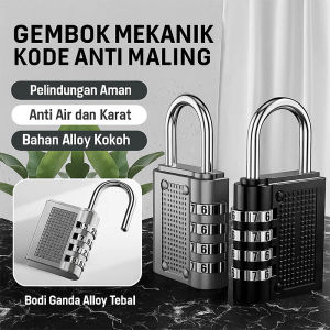 Kunci Kombinasi Mekanik Kunci Digital untuk Pintu Kunci Keamanan untuk Perlindungan Pencurian