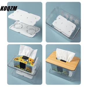 KOQZM Creative Spring Holder Tissue Box Automatic Lift Spring Loaded Tissue Box Tissue Spring Bracket Car Tissue Box Spring Holder