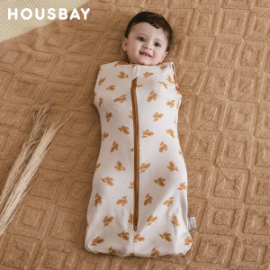 new Baby Sleeping Bag Newborn Baby Swaddle Sleeveless Sleep Sack Summer Thin 100% Cotton Soft 2-Ways Zipper Diaper Changing Bag high-quality