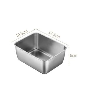 ภาชนะบรรจุอาหารสแตนเลสภาชนะบรรจุพร้อมฝาปิดสแตนเลสภาชนะเก็บอาหารอัดลมปราศจาก BPA