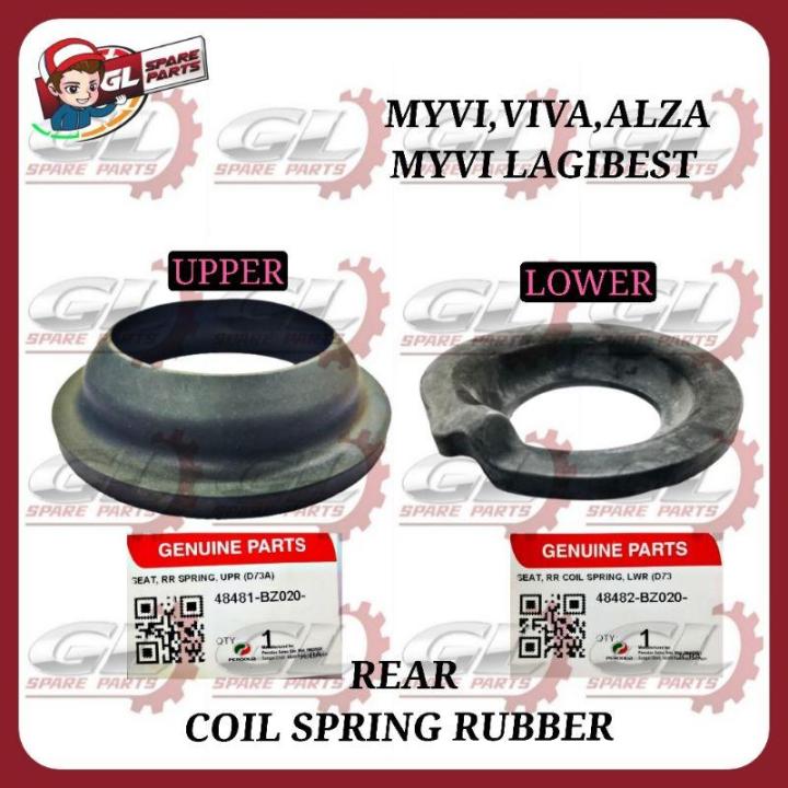 COIL SPRING RUBBER (ORIGINAL)(REAR) PERODUA MYVI 2005-2017 VIVA ALZA ...