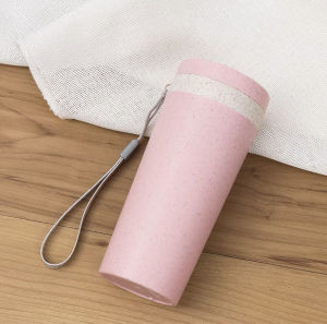 Tumbler Botol Minum Wheat Straw Bottle Ramah Lingkungan Tumbler Cup WHEAT STRAW