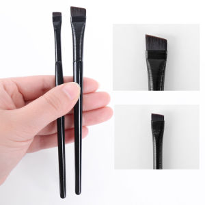 Ultra-Thin Precision Firming Fine Eyeliner Brush Eyebrow Brush/Flat-Head Brush Is Suitable For Eyeliner Eyebrows And Outline Silkworms