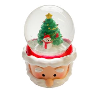 Pinky Bee  Bola Salju Natal Lampu Santa Besar 70080200