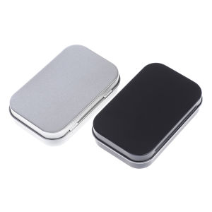 [Mariannes] Survival Kit tin nhỏ rỗng kim loại tin lật lưu trữ Box trường hợp Organizer cho tiền xu kẹo Key