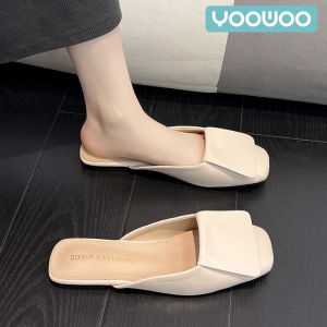 【Produk Diskon】 Sandal slop / sandal anti slip / sepatu pantofel / flatshoes wanita / sepatu kantor / sandal casual