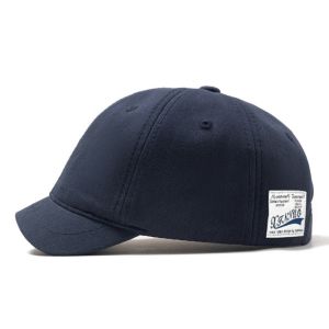 GENENIC Soft Short Brim Baseball Cap Adjustable Peaked Low Profile Cap Fashion Hip Hop Trucker Style Dad Hat Girl