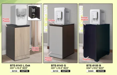 Water Filter Dispenser Cabinet / Coway / Cuckoo/ Modular Kitchen Cabinet With Thick Melamine Table Top / Kitchen Cabinet / Kitchen Storage Cabinet / Microwave Oven Cabinet / Water Dispenser Cabinet