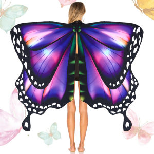 5 Halloween cos Butterfly Wing Cape for Stage Performance Rotating Cape New European and American Style Large Butterfly Cape
