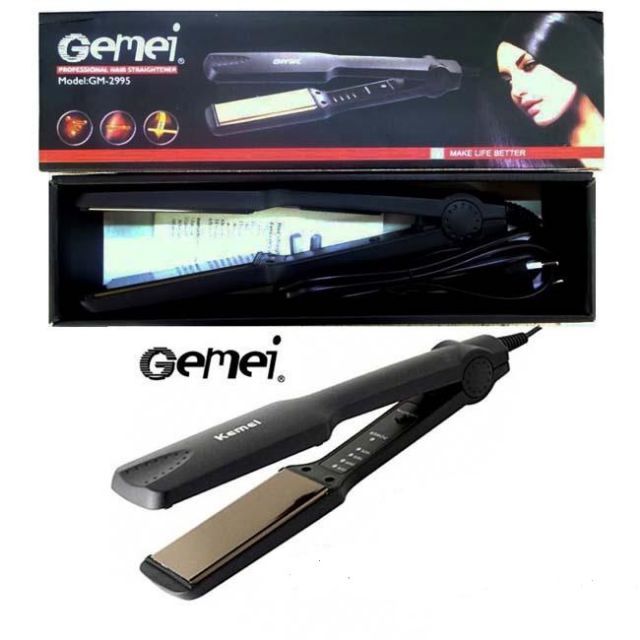 HOT SALE Gemei GM 2995 Professional Hair Straightener. Lazada