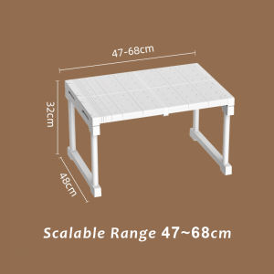 Justliving 1 cái giỏ đựng đồ tủ quần áo có thể xếp chồng lên nhau ngăn tủ quần áo có thể điều chỉnh ngăn chứa tủ quần áo giá lưu trữ tủ giá ngăn tủ gia dụng có thể mở rộng kệ lưu trữ (Chiều rộng: 48cm)