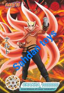 Koleksi KOLO Kartu NARUTO 4D/Kartu Augmented Reality/Kartu Aplikasi 1 Pak isi 36 Kartu terbaru