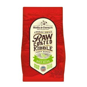 Stella & Chewys Raw Coated Kibble for Dogs - Cage-Free Duck
