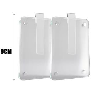 2PCS Magnetic Car Sunshade Photo Clip Transparent Acrylic Picture Frame Holder Auto Sun Visor Memo Card Ticket Storage Clip