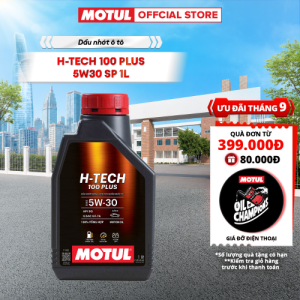 Dầu nhớt xe ô tô MOTUL H-TECH 100 PLUS 5W30 SP 1L