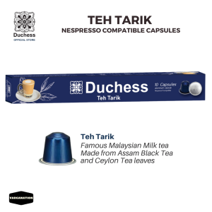 Duchess Coffee Vietnamese & Teh Tarik Nespresso Capsules - Asian Blends - Aluminum Pods - Compatible Capsule - Thailand