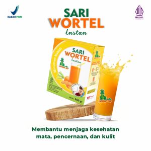 Minuman Vitamin Nutrisi Obat Mata Minus Bubuk Sari Wortel Vit A Kesehatan Mata Herbal 200G