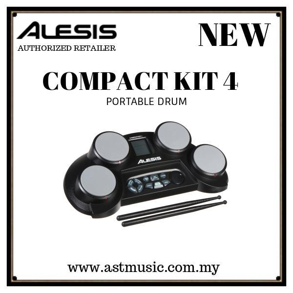 Alesis COMPACTKIT 4 4Pad Portable Tabletop Drum Kit Lazada