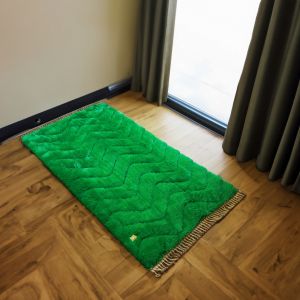 Sajadah Bulu Quilting Empuk Antislip Ukuran 115x60cm dengan Tas LP