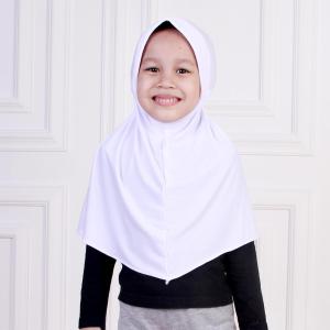 Dungdungkids Nada Kerudung Anak Jilbab Instan Hijab Anak Bergo Premium Serut Belakang 2 - 9 Tahun