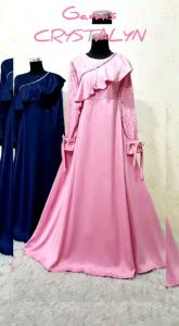 Gamis Cristalyn Gamis Pesta Mewah Kondangan Bridemaids