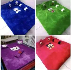 PROMO SURPET KARAKTER MURAH / SURPET BULU TEBEL / SURPET BULU BERKARAKTER / LED MURAH TEBAL KARPET / PROMO SURPET KASUR BULU / SURPET 3 BANTAL / KASUR SANTAI / Karpet Bulu Rasfur karakter motif / Karpet Bulu Empuk / Karpet / Kasur Lantai/cod
