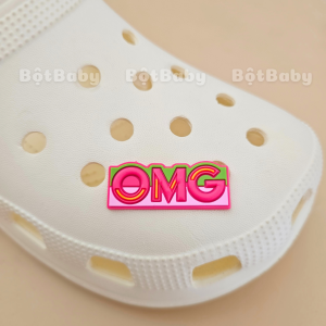 Charm gắn dép cross mẫu đa dạng C92 sticker gắn dép sục