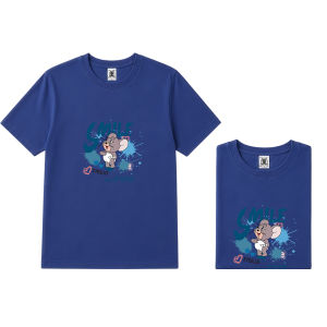 Womens Plus Size Graphic Crew Neck T-Shirt OM124