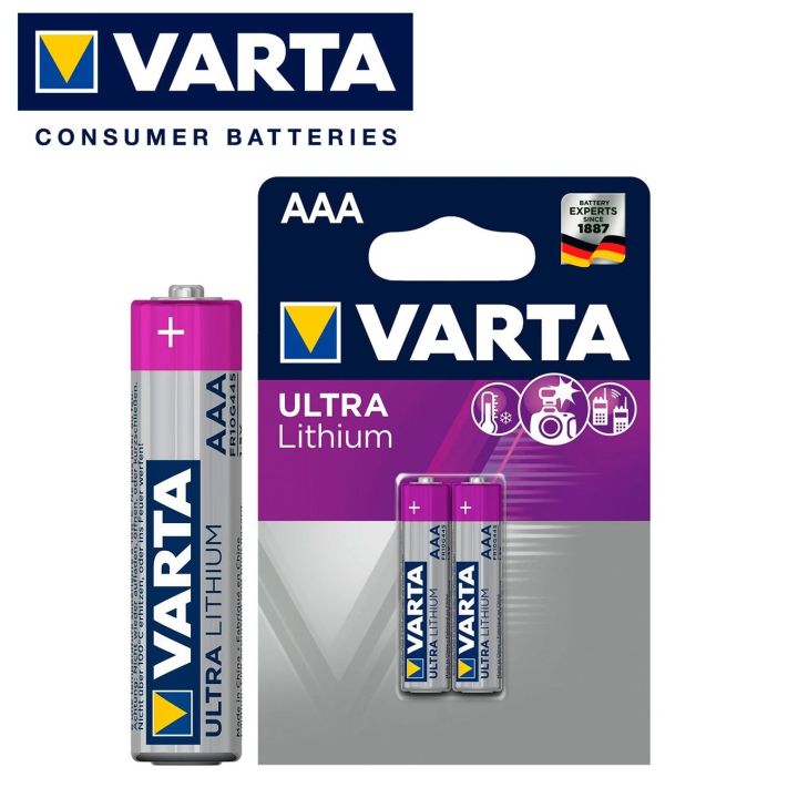 Baterías Varta Lithium AAA Blister De 4 Unidades, Modelo 6103.301.404