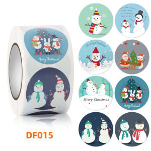 Stiker Christmas - Tempelan Stiker Natal - Aksesoris Ucapan TAG103