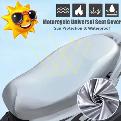【24h ship】Universal Motorcycle Seat Cover Leather Seat Protector Waterproof Motorbike Cushion Cover