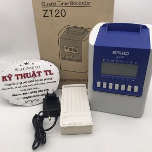 Máy Chấm Công bằng thẻ giấy Seiko Z120 - Hàng Chính Hãng