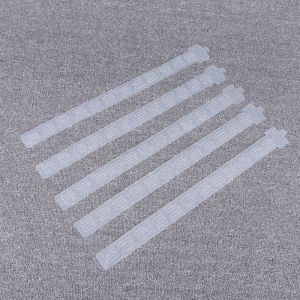 🔥 1/5/10Pcs Pvc Injection Plastic Supermarket Food Hanging Strip Transparent Hanging Strip LovelylifeFu COD