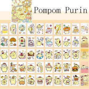 50pcs Cute Sanrio Stickers Books Kawaii My Melody Hello Kitty Kuromi Anime Decals Stationery Decoration Sticker for Kids Toys