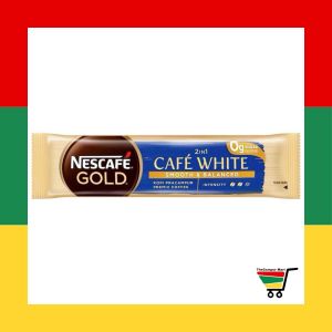 TCM Nestle Nescafe GOLD CAFE WHITE 2 in 1 0g sugar 16g Instant coffee satchets sticks packs