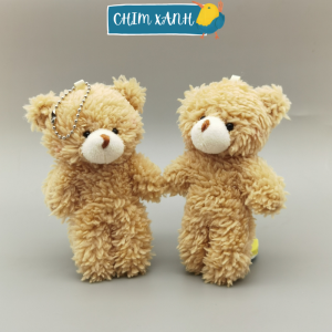 Móc khóa thú bông móc khóa gấᴜ nghĩnh dễ thương dùng treo balo túi xách treo móc khóa PKCX12