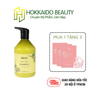 Dầu gội Dầu xả năng lượng Bcosi chăm sóc da đầu và ngăn ngừa tóc gãy rụng Bcosi Energy Boost Shampoo/Conditioner 500ml