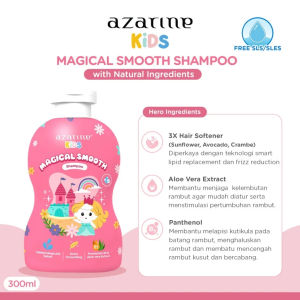 Azarine Kids Shampoo Series | Magical Smooth | Kids Cool 300ml