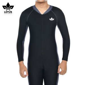 Baju Renang Pria Dewasa Selam Panjang Spandek Premium Nyaman Dan Nggak Nerawang Cocok Untuk Renang Harian - Diving - Snorkeling Lotus Sportswear