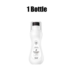 White Shoe Cleaner With brush head Shoe Detergent Sneaker Cleaner Shoe Whitening Cleaner shoes quick-drying shoe care products Shoe stain remover No need to wash with water