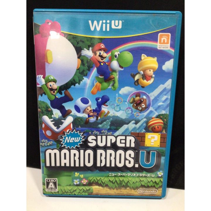 แผ่นแท้ [Wii U] New Super Mario Bros. U (Japan) (WUPPARPJ) Lazada.co.th