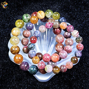 Super Premium Grade Brazil Old Mine Colorful Tourmaline Bracelet