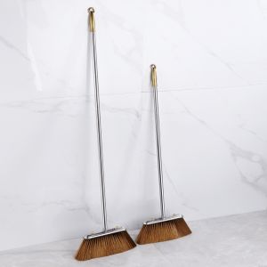 Chổi Sợi Cước Mềm Cán Inox Dài 96cm 123cm Dùng Quét nhà Sân Vườn Chịu Nước Bền Bỉ
