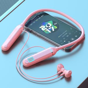 💥 Local Stock💥MVMO® Magnetic Earphone D18 Wireless Neckband Headphones Sports Waterproof Bluetooth 5.3 Headset With Microphone SD Card for Xiaomi